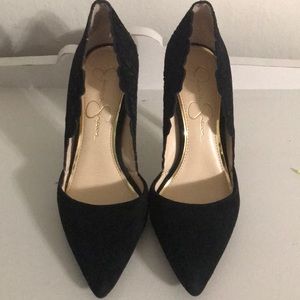 Jessica Simpson Heels - good condition- beautiful detail
